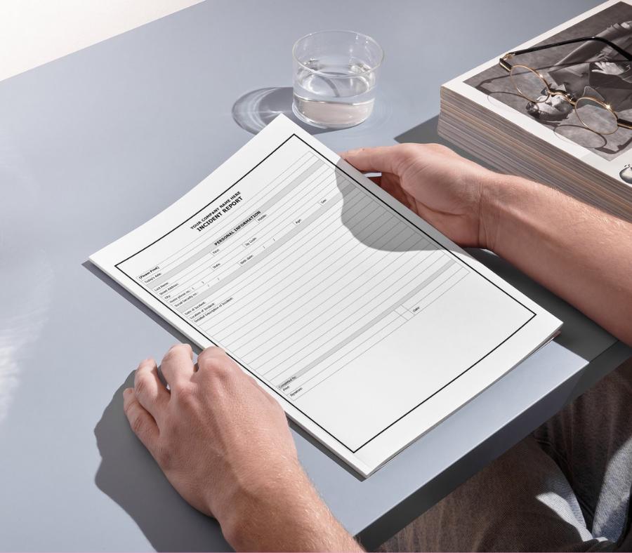 Incident Report Form Template, Editable Workplace Safety (Digital Download) Home Care Agency Forms