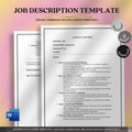 RN Job Description Template, Editable Home Care Staff Role Form, Agency HR Document