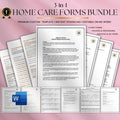 Home Care Starter Kit, Policies & Procedures, Client Forms, Employee Onboarding MS WORD