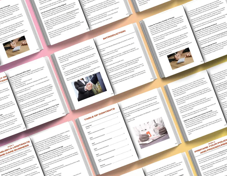 Home Care Agency Medicaid Approval Guide, Step-by-Step Compliance eBook