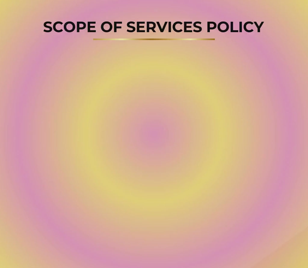 Scope of Services Policy, Editable Home Care Policy Template, Agency Compliance Form