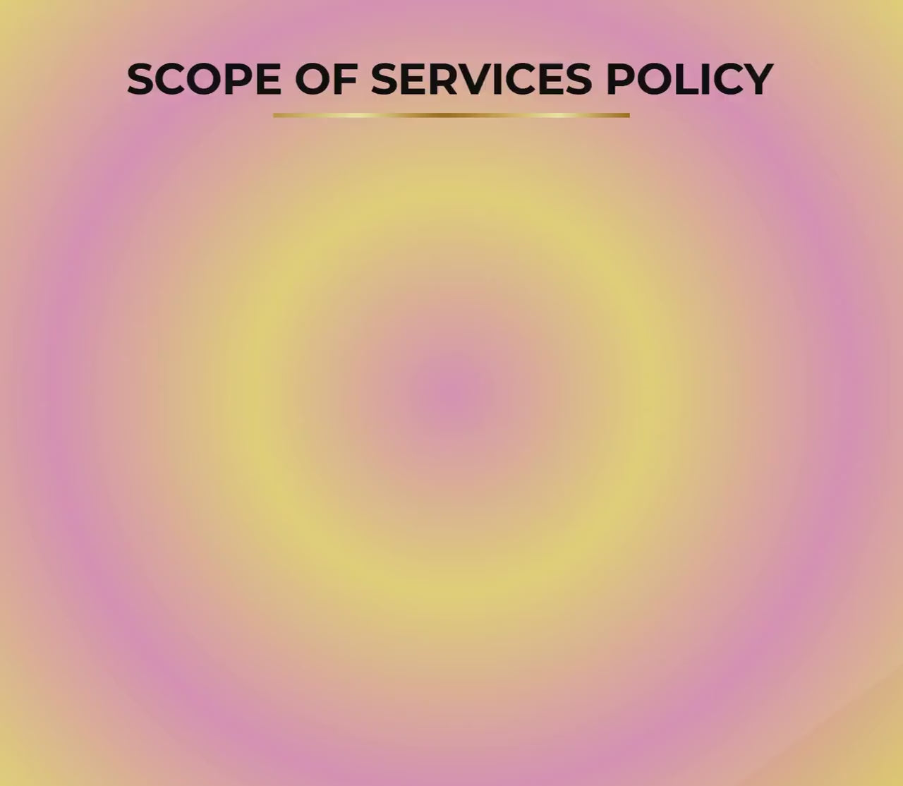 Scope of Services Policy, Editable Home Care Policy Template, Agency Compliance Form