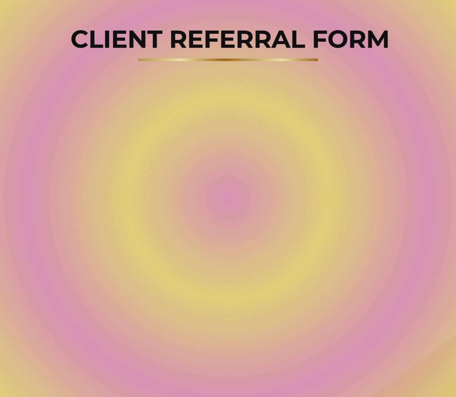 Client Referral Form Template | Editable Microsoft Word Document for Businesses