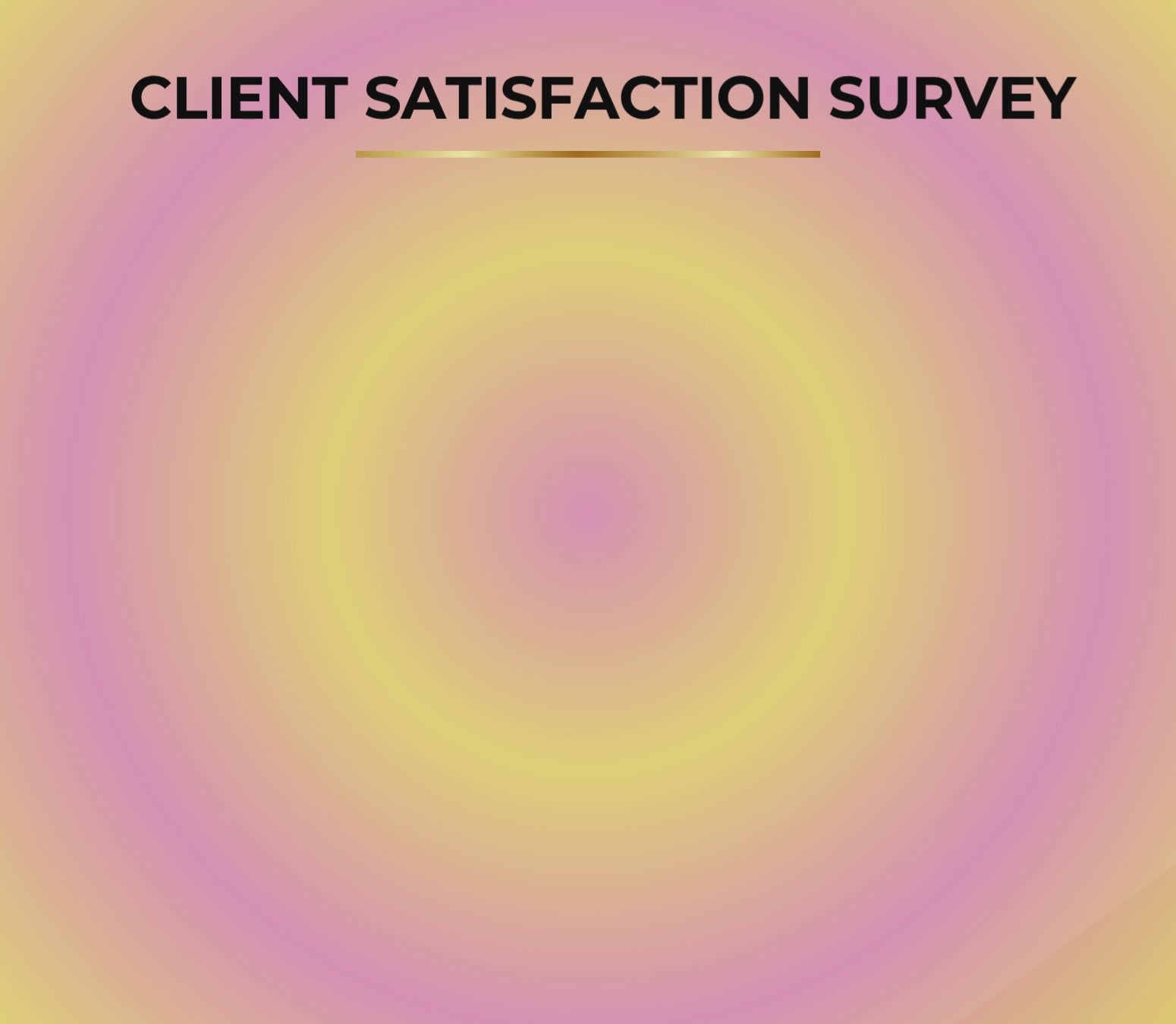 Client Satisfaction Survey Template | Editable Microsoft Word Document